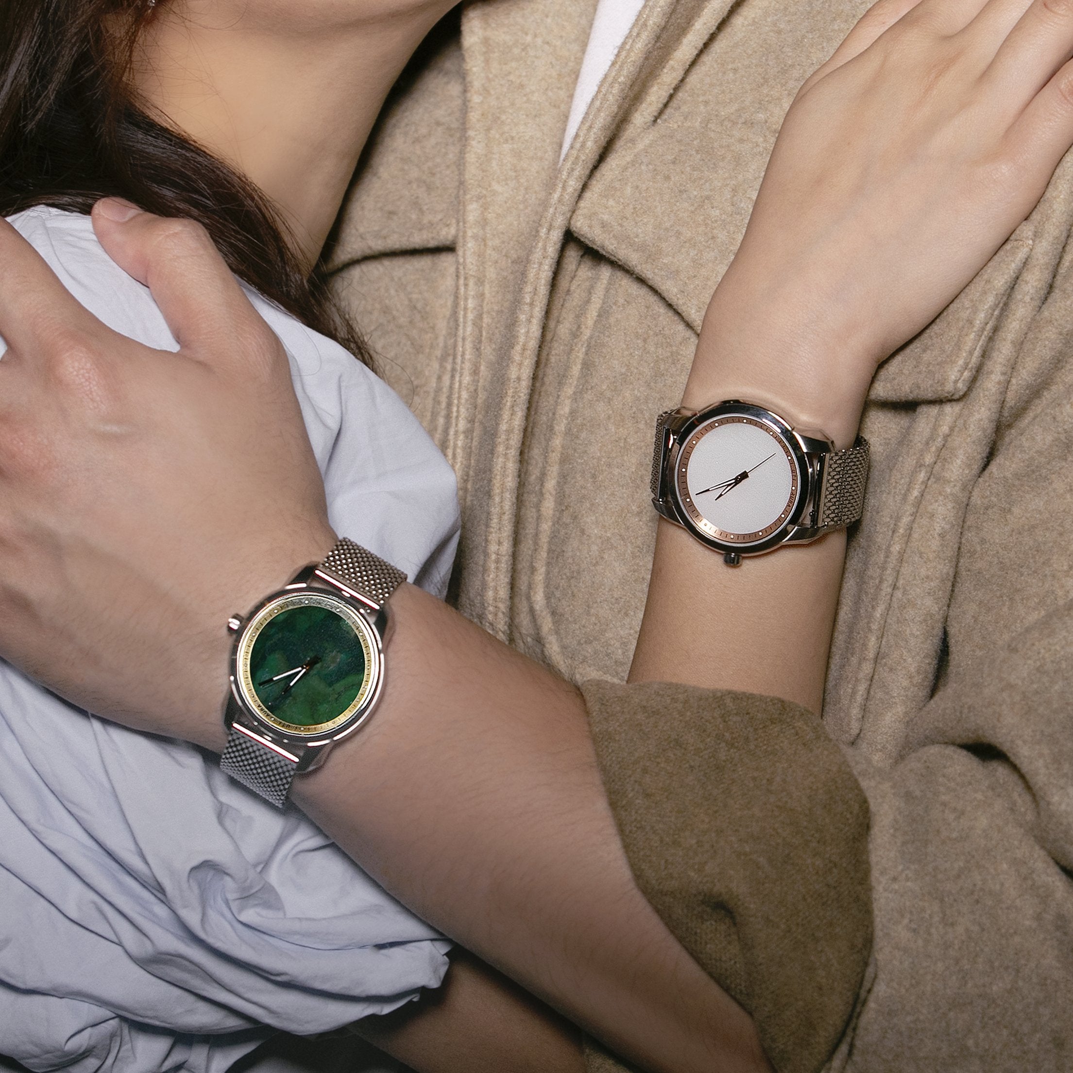 WHITE JADE ROSE GOLD